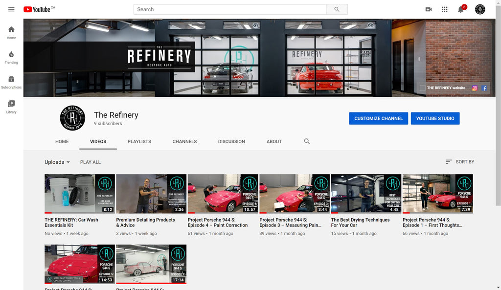 THE REFINERY is on YouTube!