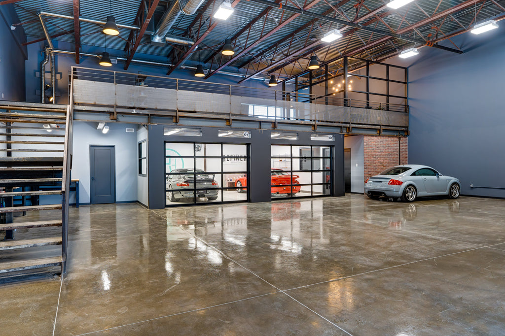 Clopay Avante Glass Garage Doors w/ Powder Coated Tracks (10' wide, 7' tall)