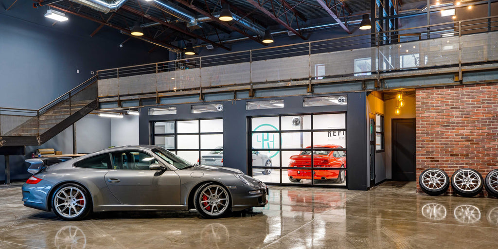 Clopay Avante Glass Garage Doors w/ Powder Coated Tracks (10' wide, 7' tall)