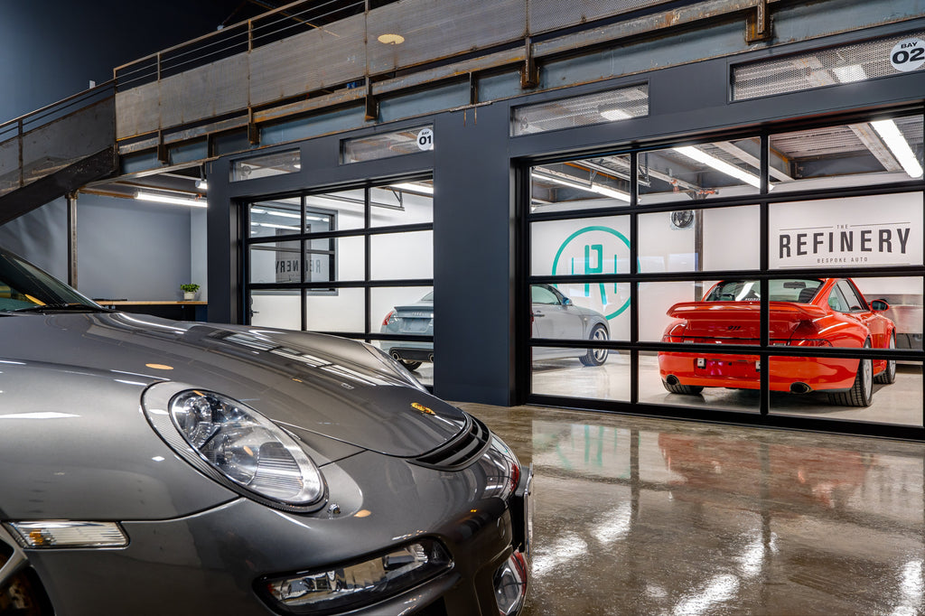 Clopay Avante Glass Garage Doors w/ Powder Coated Tracks (10' wide, 7' tall)