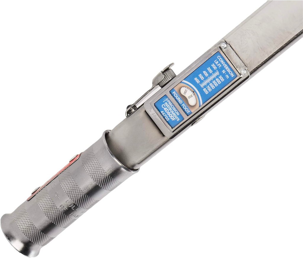 Precision Instruments Torque Wrench (200-600 ft/lbs) + Breaker Bar