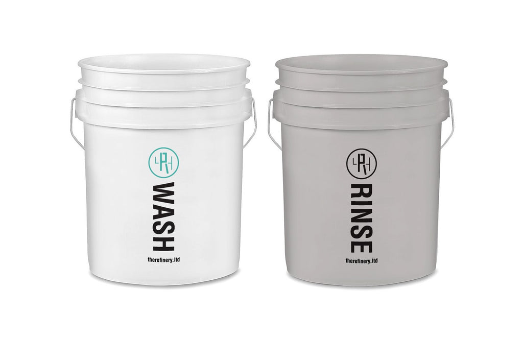 THE REFINERY - Wash & Rinse Buckets (pair)
